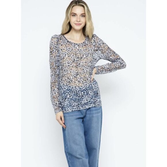 Vocal SHOULDER ANIMAL LACE Large NWT - Picture 2 of 4